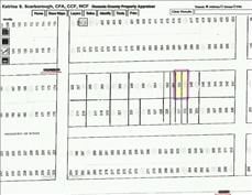 Assessors Map of Lots