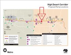 High Desert Corridor Highway Map