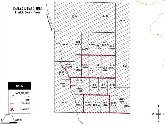 3 Lot layout map