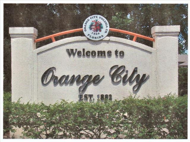 Orange City Sign