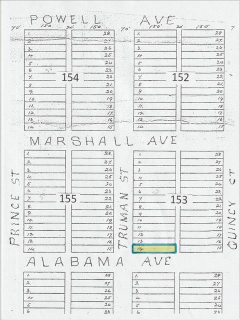 Assessors Lot Map