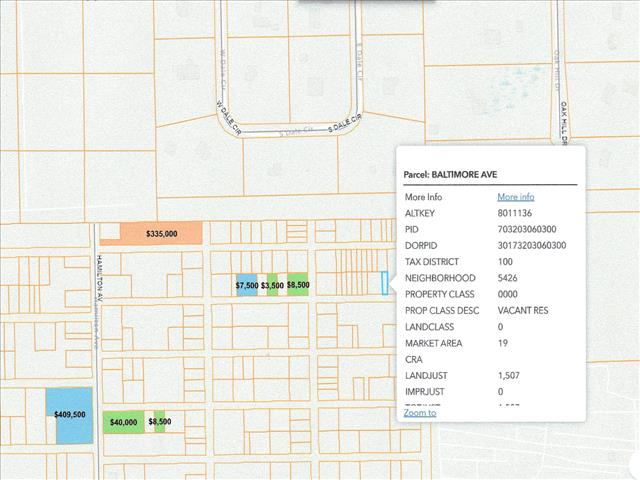 Assessors Lot Map