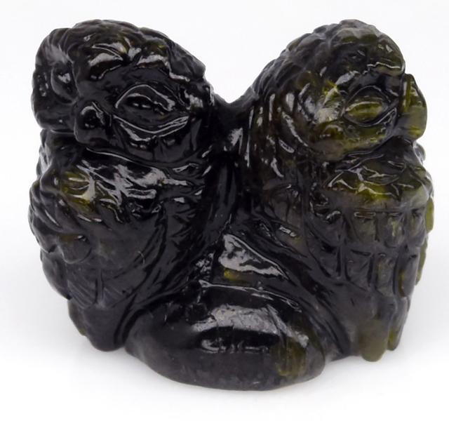 17.75 Green Tourmaline Owl 1.jpg