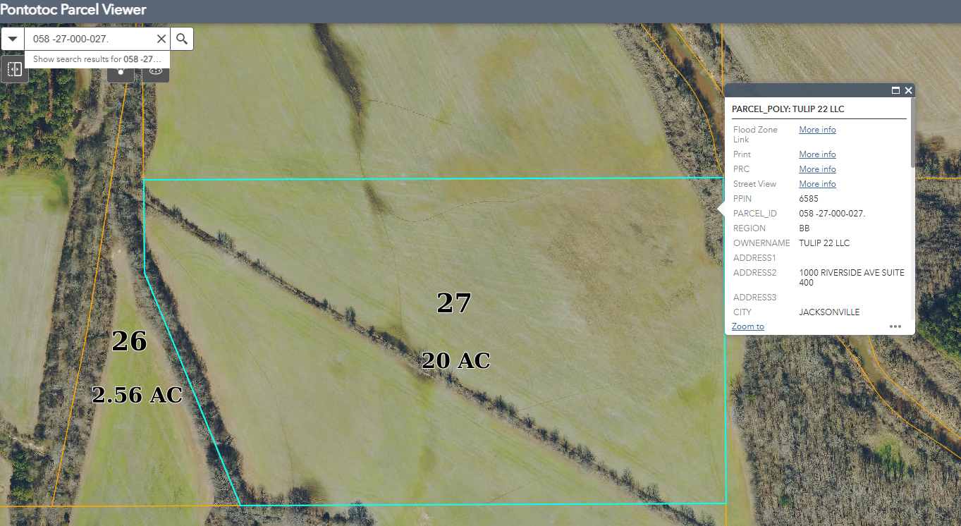 NO RESERVE - 20 Acres in Pontotoc County, MS