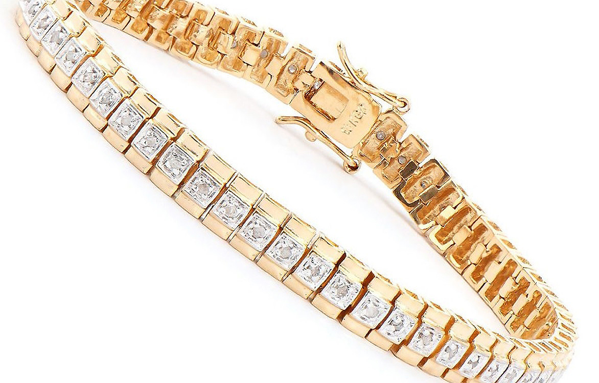 $2,795 Value! 0.58 Cts Natural Diamond Designer Bracelet NEW
