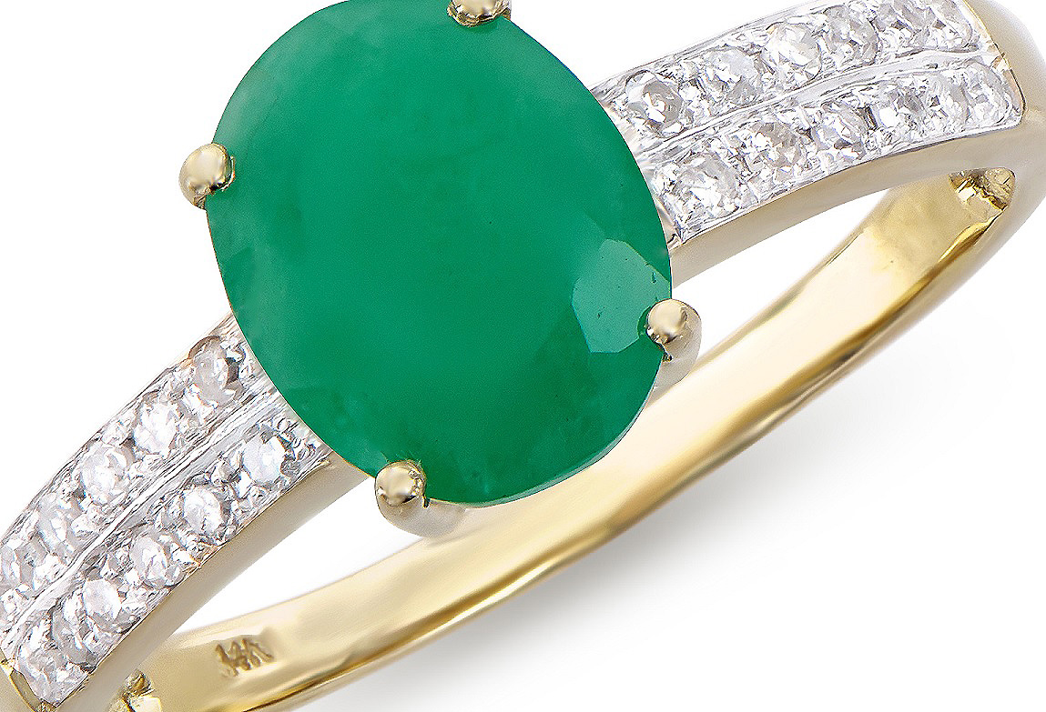 $5,495 Value! 1.75 CTW GLS Certified Natural Diamond Emerald 14K GOLD Designer Ring NEW