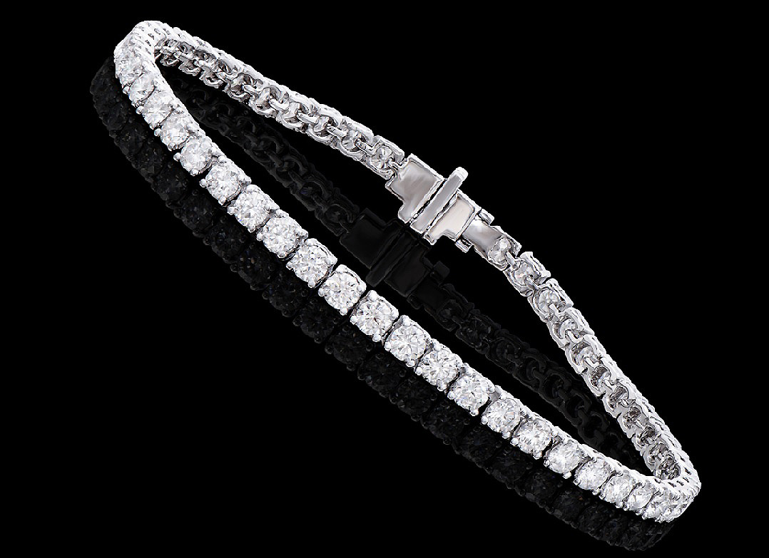 Hot Deal! 9.83 Ctw IGI Certified Lab Diamonds 14K Gold Designer Bracelet E-F VVS1的来源图片