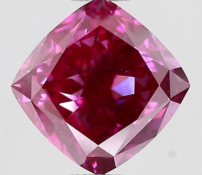 WE SHIP .73ct Lab Grown FANCY VIVID PINK Diamond Loose - IGI CERTIFICATE的来源图片