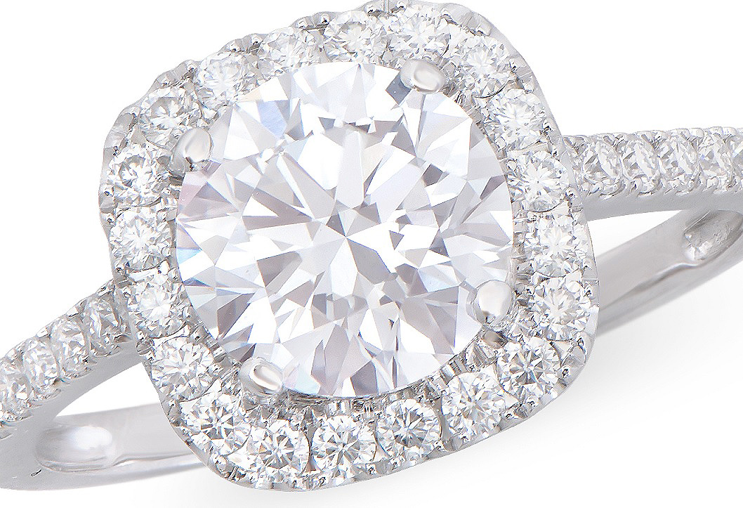$13,795 Value! 2.38 Ctw IGI Certified Lab Diamonds 14K Gold Designer Ring E-F VVS NEW NEW的来源图片