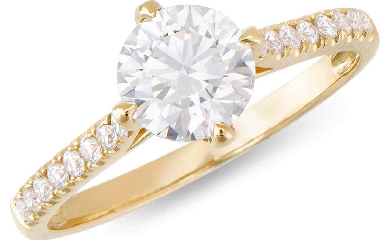$11,795 Value ! 1.37 Ctw IGI Certified Lab Grown Diamond Designer Ring NEW的来源图片