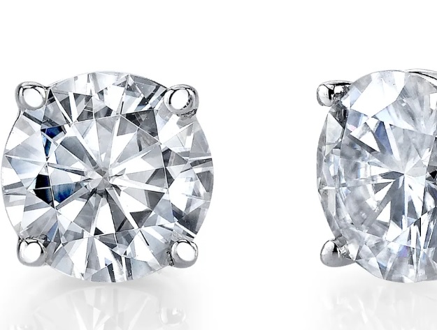 $6,995 Value! 2.08 Ctw IGI Certified Lab Grown Diamond 14K Gold Earrings E-F NEW的来源图片