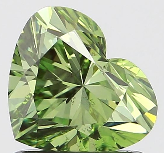 WE SHIP .97ct Lab Grown FANCY VIVID GREEN Diamond Loose - IGI CERTIFICATE的来源图片