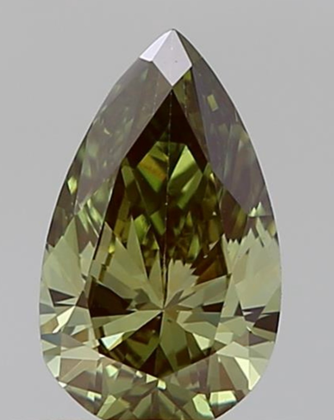WE SHIP .61ct Lab Grown FANCY VIVID GREEN Diamond Loose - IGI CERTIFICATE的来源图片