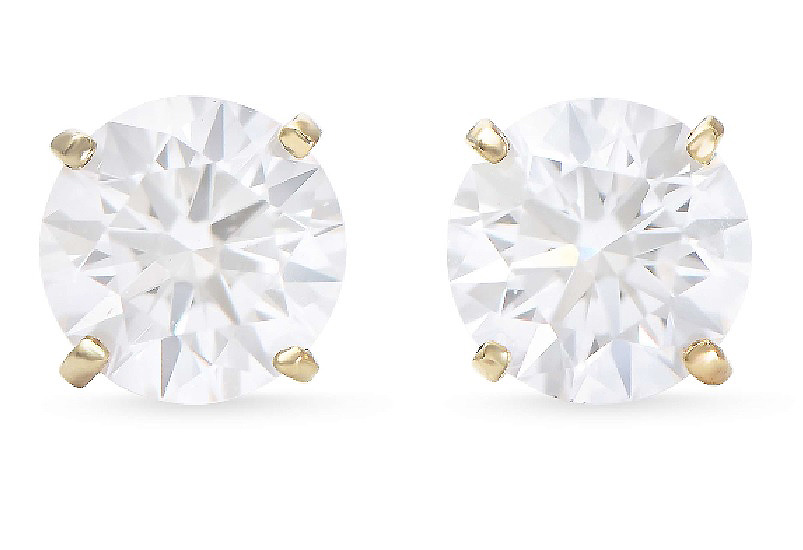 NEW $6,995 Value! 2.08 Ctw IGI Certified Lab Diamonds 14K Gold Earrings E-F VVS的来源图片