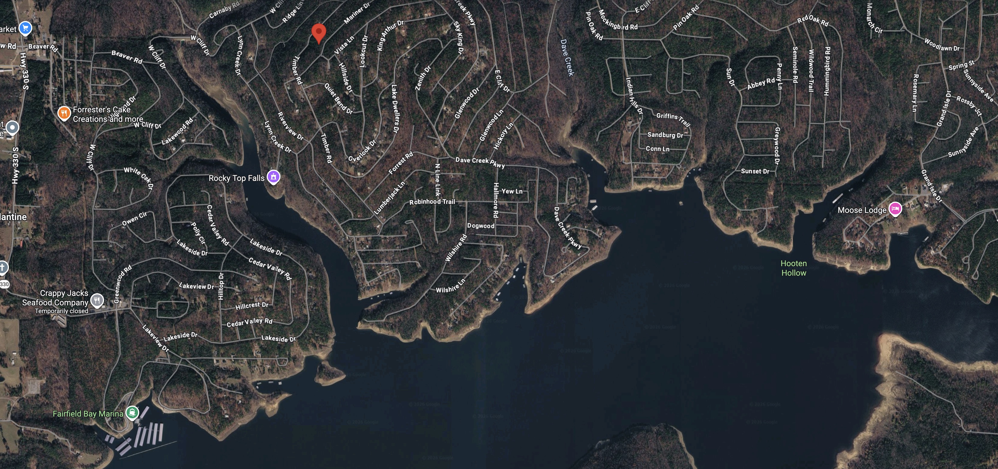 Fairfield Bay, AR - 0.31acre Lot Close to Lake on Paved/Maintained Rd. $1N/R的来源图片